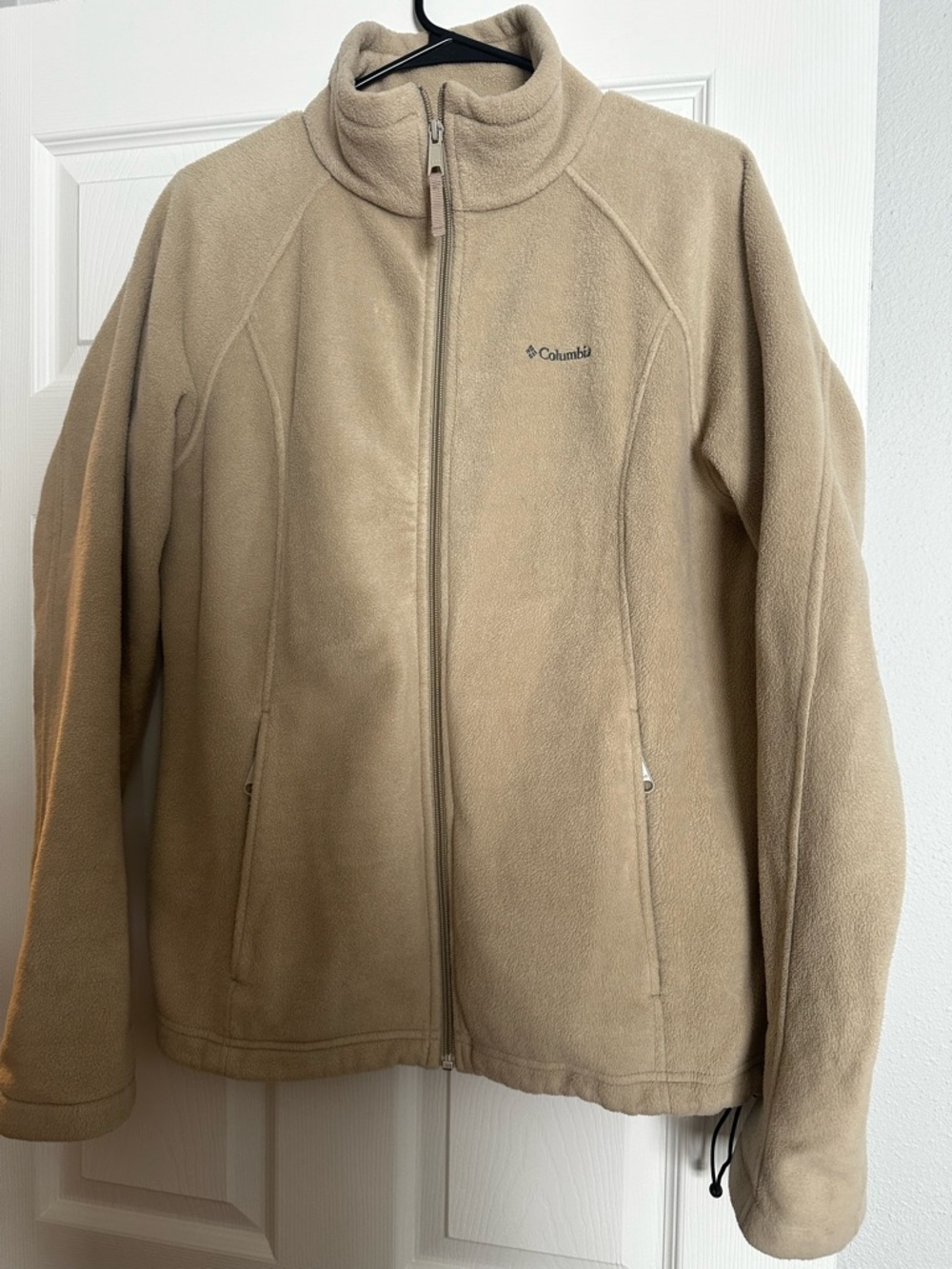 Columbia Cream Fleece Jacket with Tag